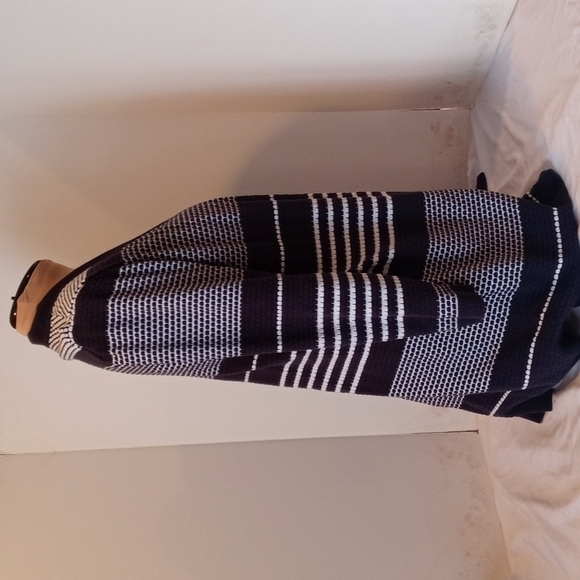 Christopher Banks extra large cardigan sweater blue and white - Picture 5 of 7